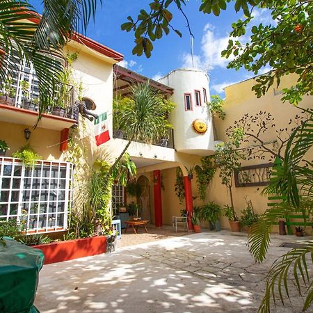 La Casa Del Almendro Playa del Carmen Exterior foto