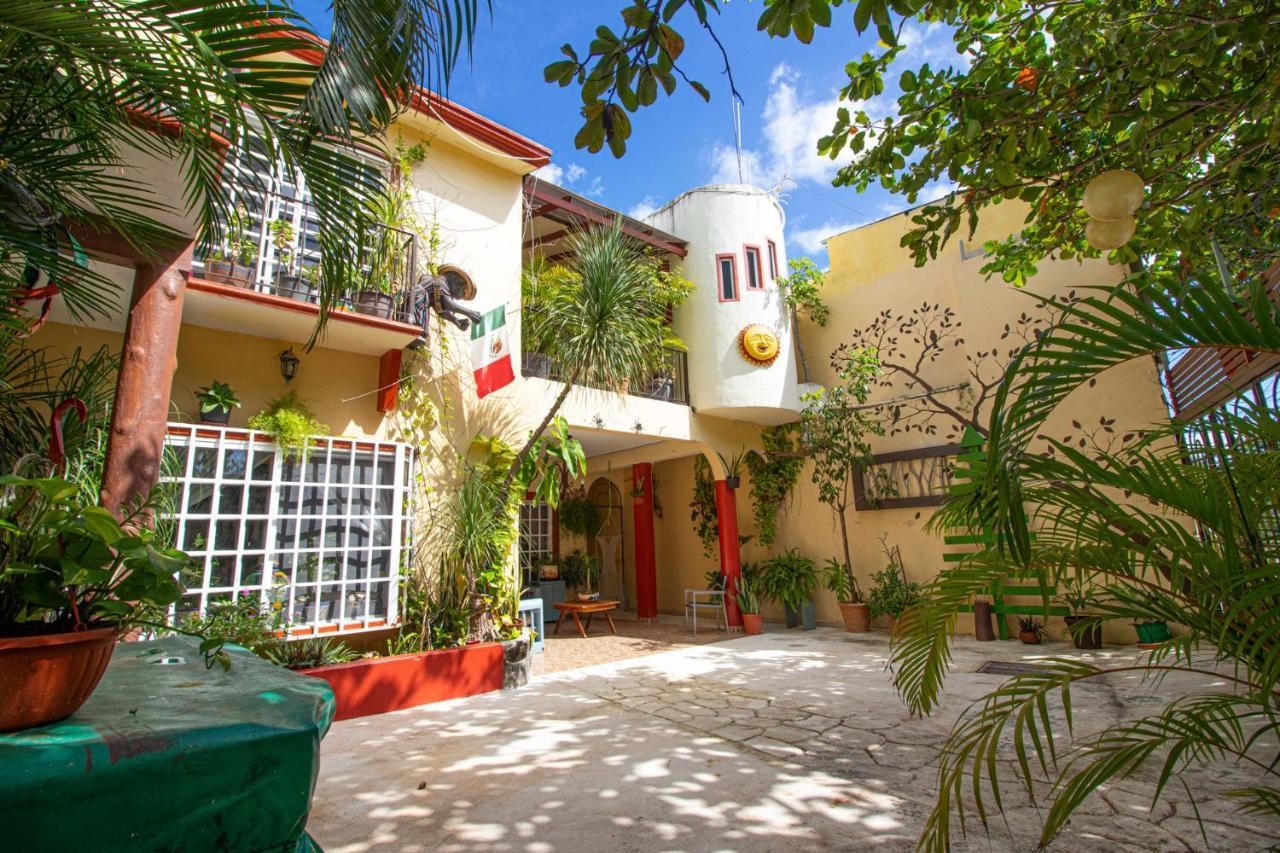 La Casa Del Almendro Playa del Carmen Exterior foto